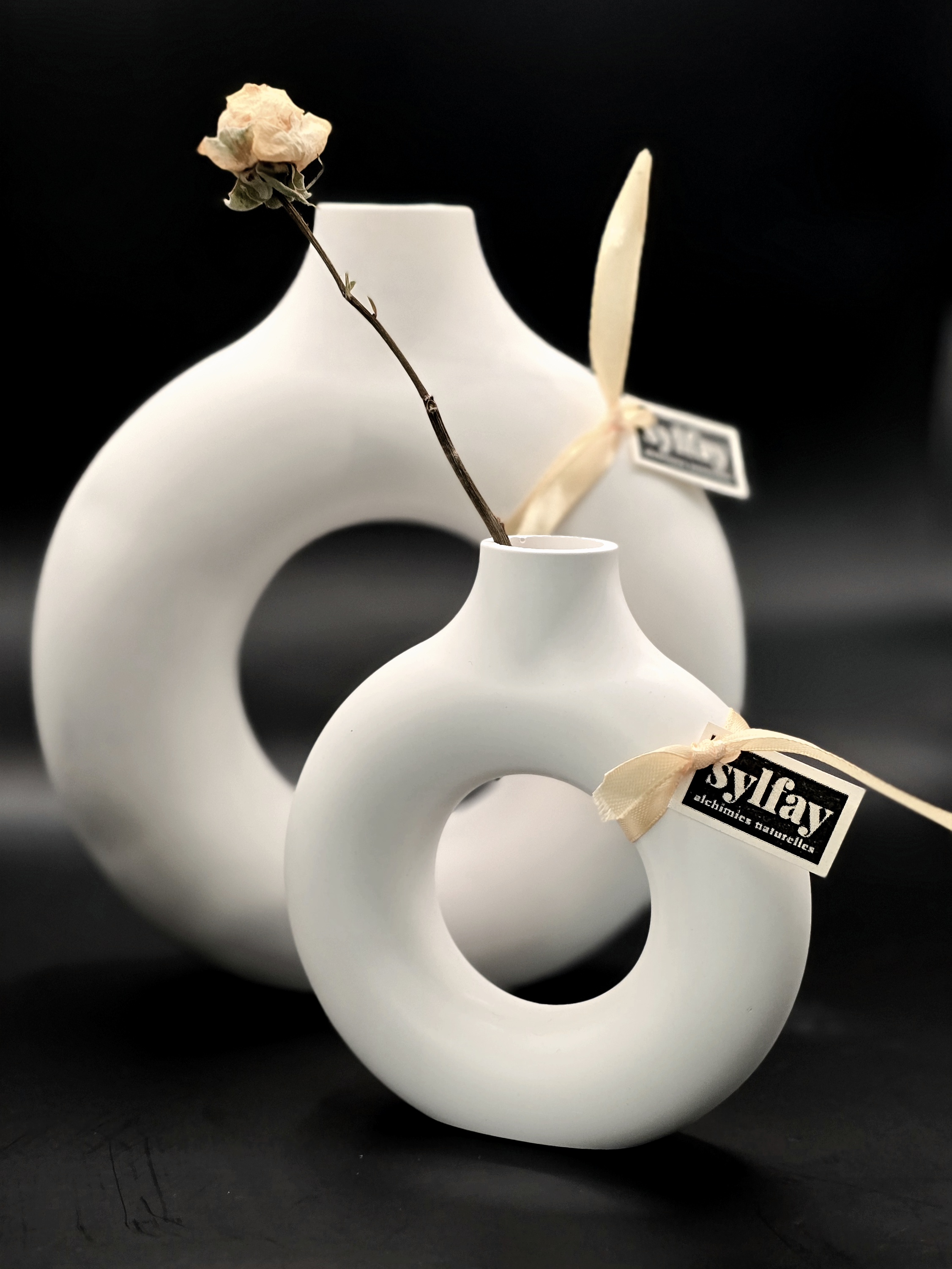 Vase anneau – vue 3
